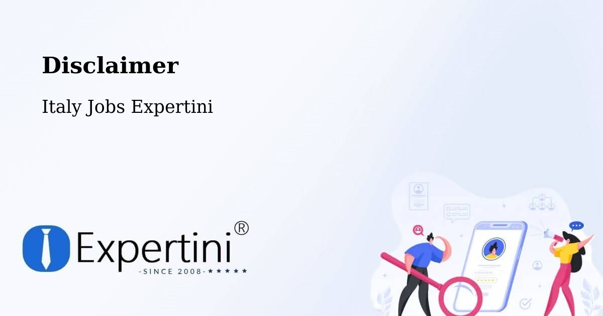 Disclaimer – Berzo San Fermo - Italy Jobs Expertini